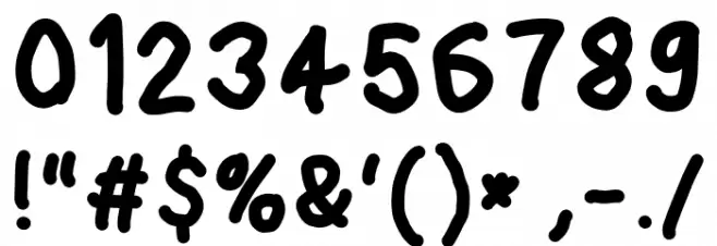 Loogie Hawk Font OTHER CHARS