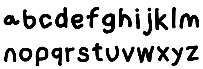 Loogie Hawk Font LOWERCASE