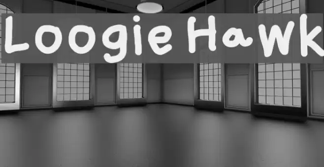 Loogie Hawk Font examples
