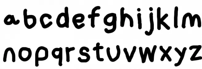 Loogie Hawk Font LOWERCASE