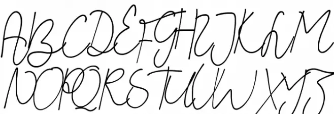 Look Down Demo Font OTHER CHARS