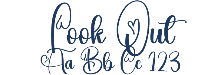 Look Out Font Preview