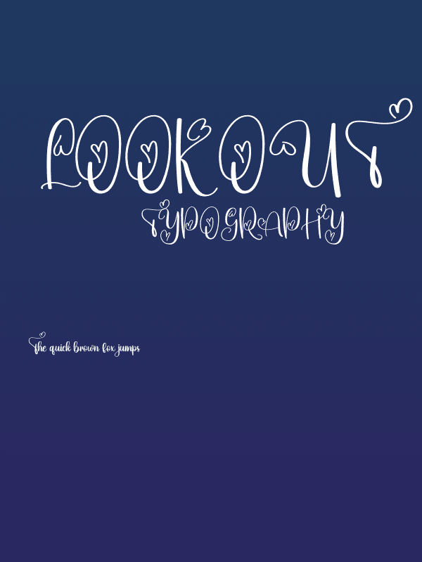 Look Out Poster