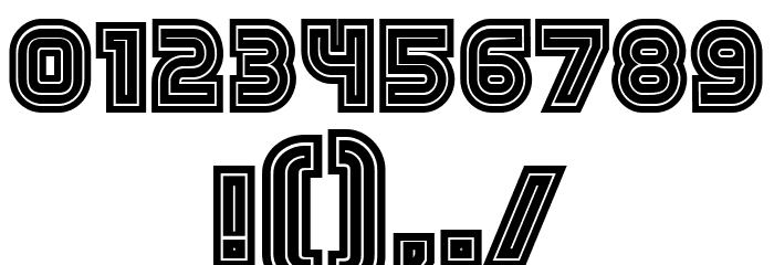 Look Regular Font OTHER CHARS