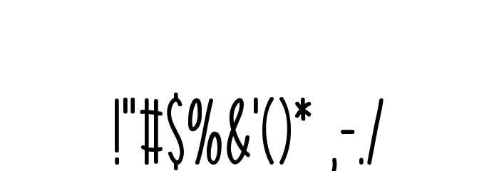 Look Within Font OTHER CHARS