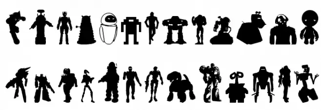Look sir, droids! Font Litere mari