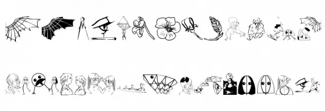 LookForLeonardo 字体 小写