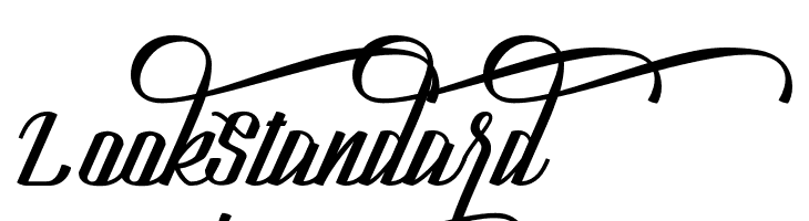 LookStandard  フリーフォントのダウンロード