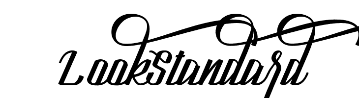 LookStandard  Frei Schriftart Herunterladen