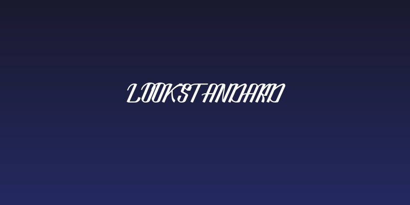 LookStandard Social Header