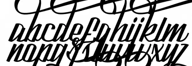 LookStandard Font LOWERCASE