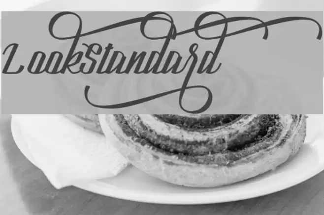 LookStandard Font examples
