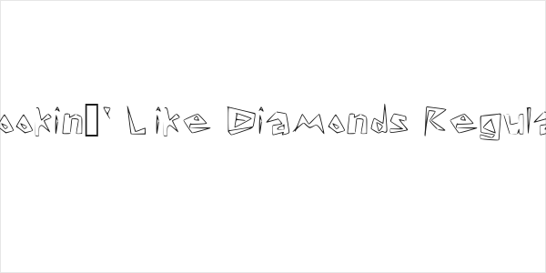 Lookin' Like Diamonds Regular Logo