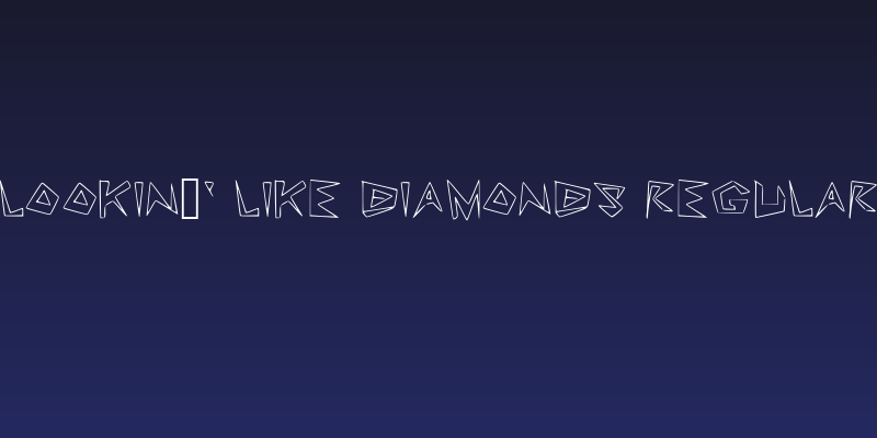 Lookin' Like Diamonds Regular Social Header