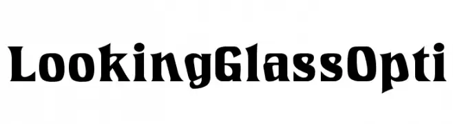 LookingGlassOpti  Frei Schriftart Herunterladen