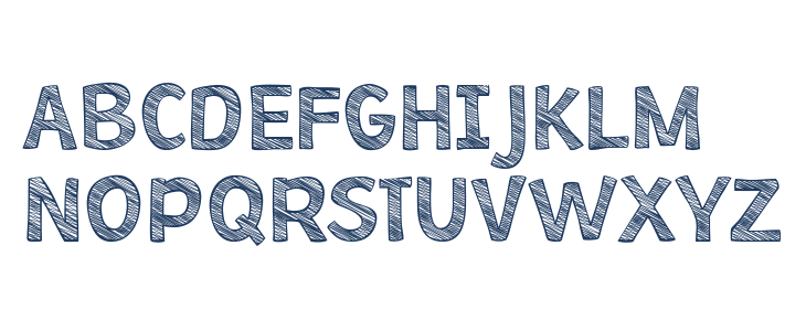 Looks Sketchy Uppercase