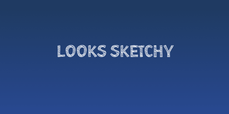 Looks Sketchy Social Header
