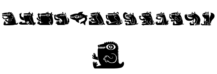 Loomad Regular Font LOWERCASE