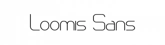 Loomis Sans  नि: शुल्क फ़ॉन्ट्स डाउनलोड
