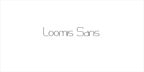 Loomis Sans Logo