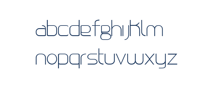 Loomis Sans Lowercase