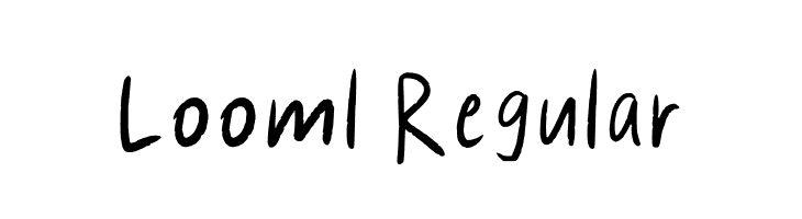 Looml Regular  नि: शुल्क फ़ॉन्ट्स डाउनलोड
