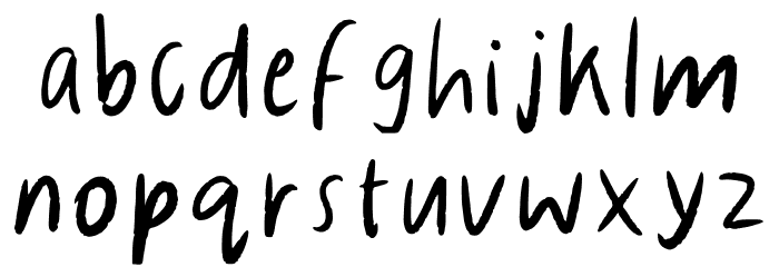 Looml Regular Font LOWERCASE