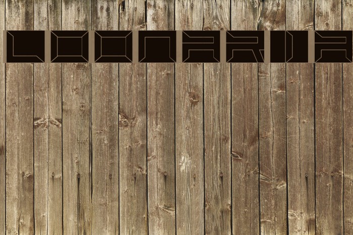 Loonaria Font examples