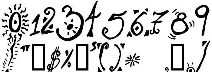 Loony Font OTHER CHARS
