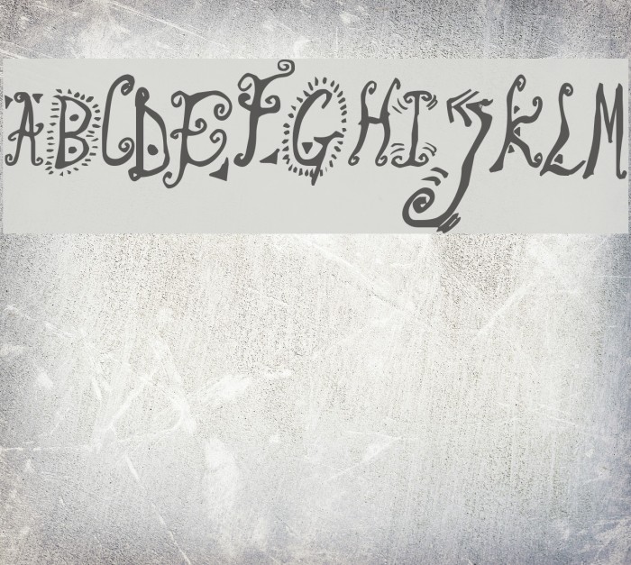 Loony Font examples