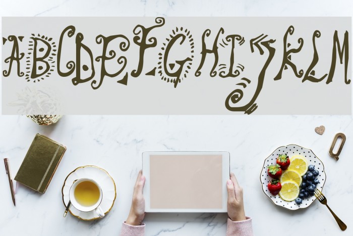 Loony Font examples