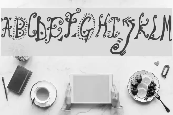 Loony Font examples