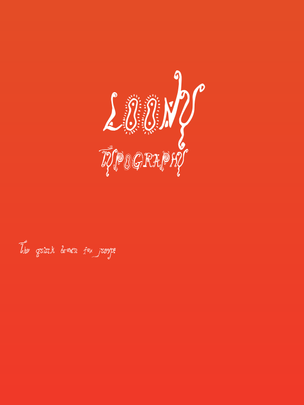 Loony Poster
