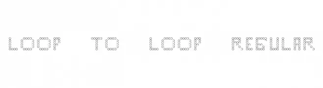 Loop to Loop Regular  Free Fonts Download