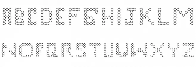 Loop to Loop Regular फ़ॉन्ट लोअरकेस