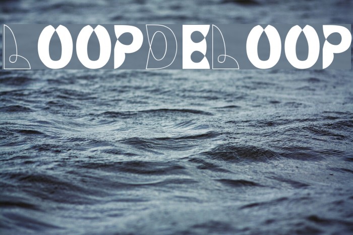 LoopDeLoop Font examples