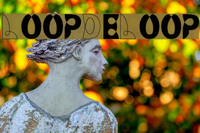 LoopDeLoop Font examples