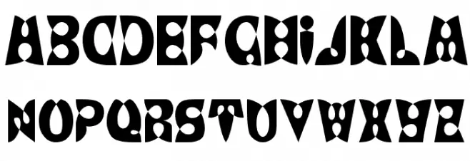 LoopDeLoop फ़ॉन्ट लोअरकेस