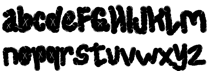 Looper Font LOWERCASE