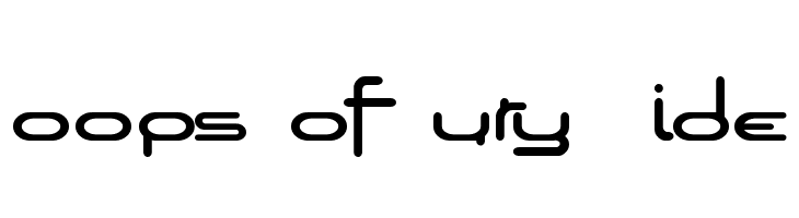 Loops of Fury  Wide  Frei Schriftart Herunterladen