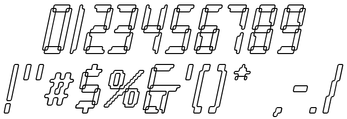 Loopy Italic Schriftart Anderer Schreiben