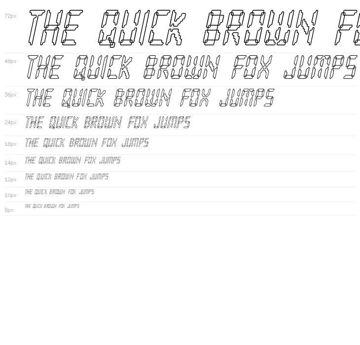 Loopy Italic Waterfall