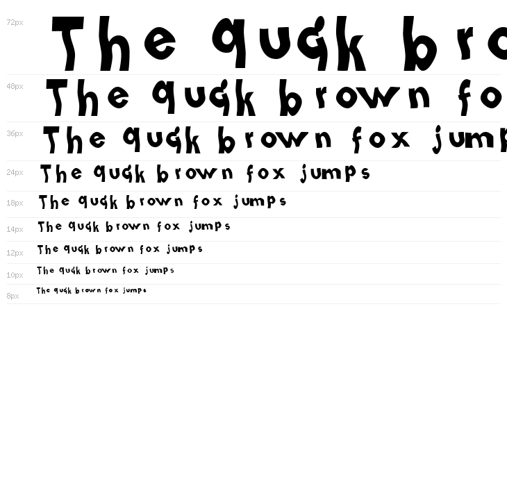 Loopy Letters Waterfall