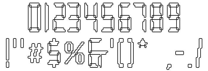 Loopy Schriftart Anderer Schreiben