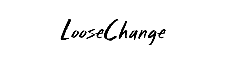 Loose Change  免费字体下载