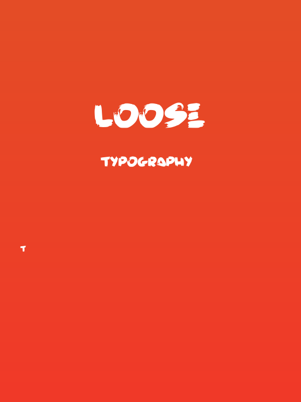 Loose Poster