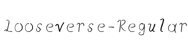 Looseverse-Regular  免费字体下载