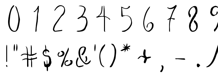 Looseverse-Regular Font OTHER CHARS
