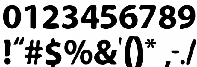 Loosey Sans Font OTHER CHARS