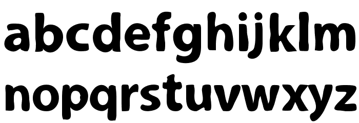 Loosey Sans Font LOWERCASE